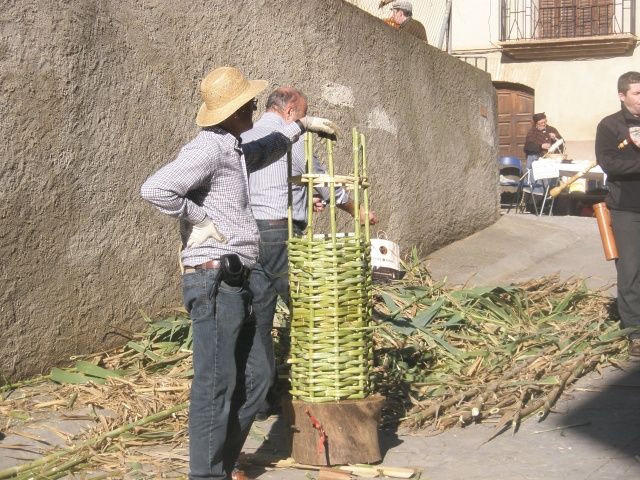 Jornada cultural de la matacía en Colungo