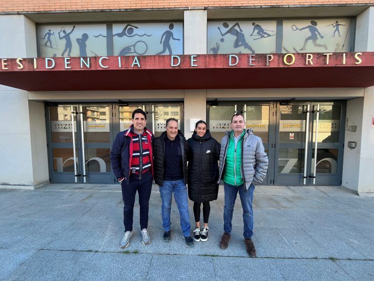 Una promesa del atletismo atraída por la Residencia de Deportistas de Monzón