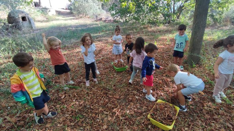 Llega el otoño al colegio San Vicente de Paul en Barbastro