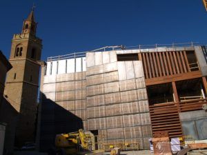 Obras en el Palacio Episcopal. Foto JLP.