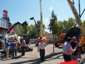 Maquinaria agrícola en FERMA. Foto JLP.