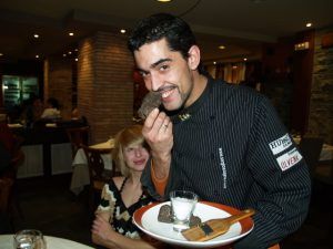 Azagra es un experto en trufas. Foto JLP.