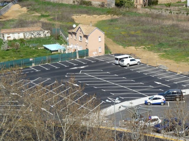 Ampliación del aparcamiento de Las Huertas de Barbastro
