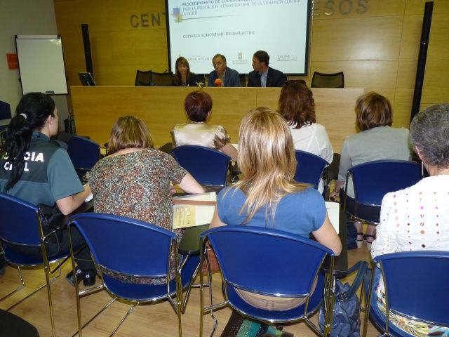 Coordinación comarcal para la prevención y erradicación de la violencia contra la mujer en el Somontano