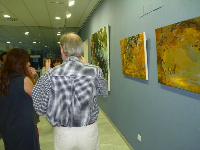 Un mes para disfrutar del arte de Noguero en el Centro de Congresos de Barbastro