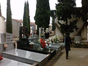 Obras cementerio Barbastro Cementerio de Barbastro. Foto R.S.