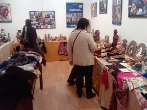 Exposición de Manos Unidas en la Casa de la Cultura de Barbastro. Foto R.S. Exposición de Manos Unidas en la Casa de la Cultura de Barbastro. Foto R.S.
