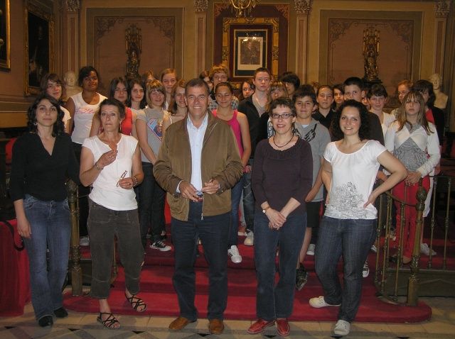 Escolares de Nogaró (Francia) visitan Barbastro