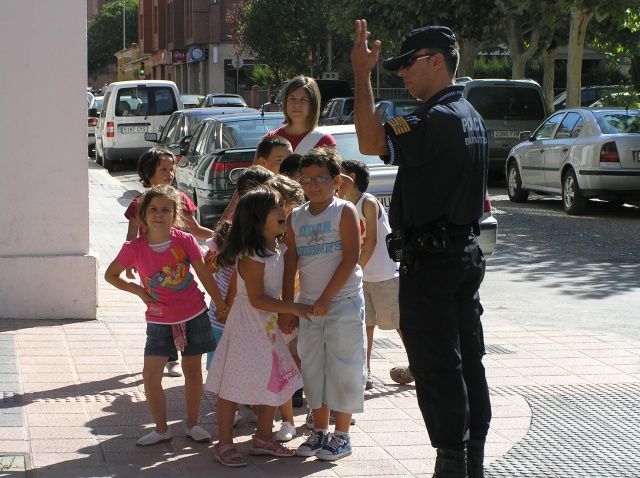 Clases de Educación Vial en la ludoteca barbastrense Clases de Educación Vial