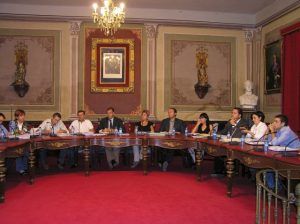 Huerta Maza Barbastro Sesión plenaria de Barbastro. Foto S.E.
