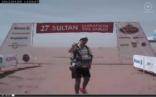 Paco Jordán, a punto de convertirse en el segundo atleta de Barbastro en realizar el Maratón de Sables