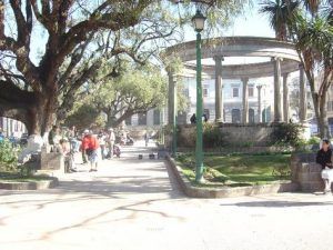 Parque Central de Xela. Foto. S.E.