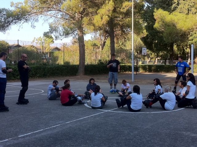 Éxito en el arranque del curso de patinaje en Airon Club de Monzón