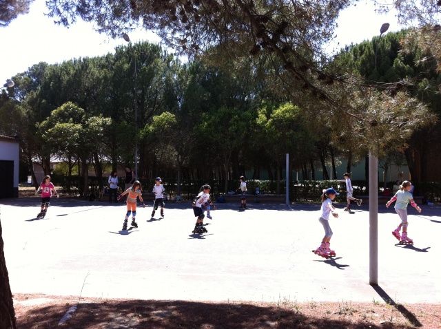 Éxito en el I curso de patinaje en línea realizado en Airon Club Monzón