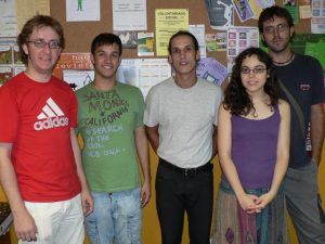 Miembros de la nueva Permanente. De izq. a dcha. Carlos López, Mario Ronsano, Miguel A. Reina, Cathy Martínez y Miguel A. Ara (falta José Antonio Palacio). Miembros de la nueva Permanente. De izq. a dcha. Carlos López, Mario Ronsano, Miguel A. Reina, Cathy Martínez y Miguel A. Ara (falta José Antonio Palacio).