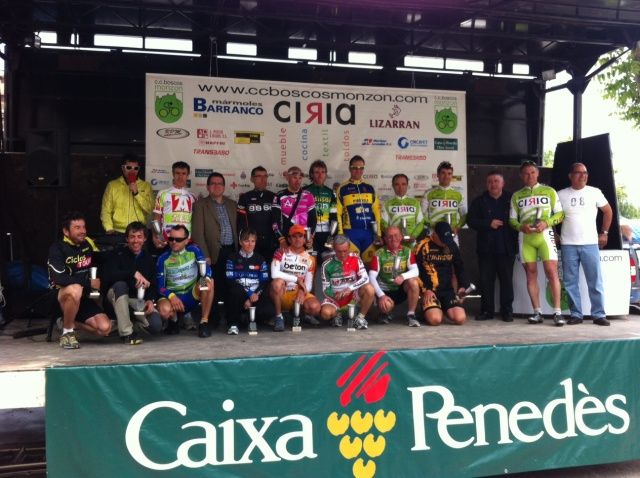 El corredor vasco Ion Zeberio vence en el II Trofeo Master de ciclismo ‘Ciudad de Monzón’