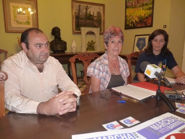 San Joaquín y San Hipólito, unidos por la Marcha Interbarrios de Barbastro