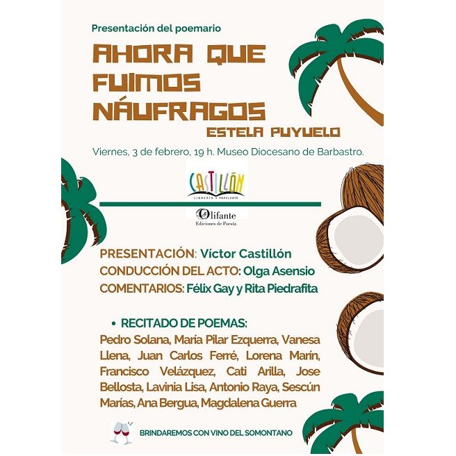 Librería Castillón te invita a descubrir el poemario de Estela Puyuelo