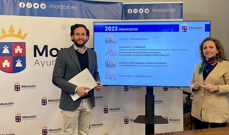 El Ayuntamiento de Monzón aprueba su presupuesto para 2023