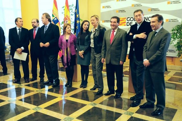 Gobierno de Aragón y Secretaria de Estado de Vivienda acuerdan ayudas por un importe de 27,5 millones de euros con un aumento de las actuaciones del Plan de Vivienda en Barbastro