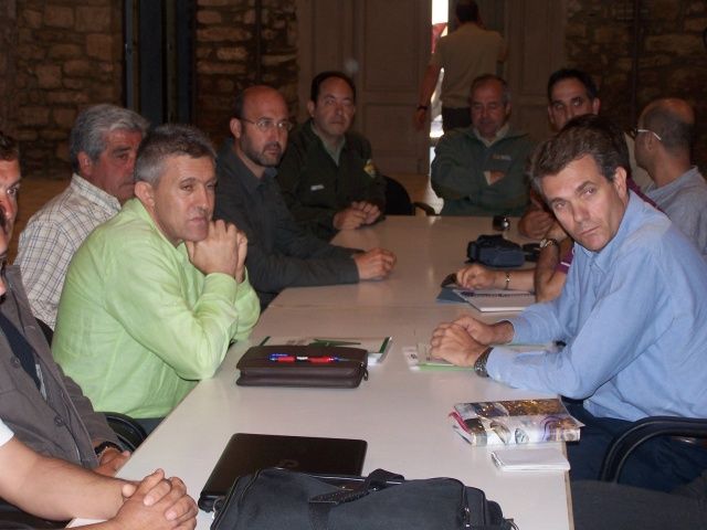 Gobierno de Aragón y ASAJA estudian líneas de apoyo a la ganadería de montaña ante posibles ataques de oso