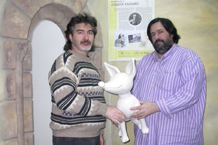 Entrevista a los autores de la exposición sobre Xauradó en Monzón