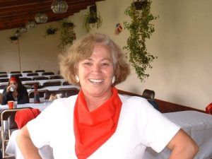 Yolanda Pimentel, en Guatemala.