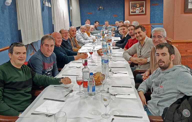 Manuel Domper, socio de honor de la Asociación de Pesca Barbastro