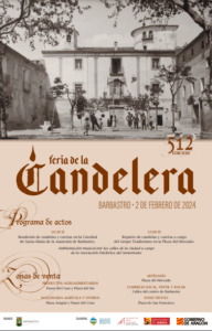 Barbastro celebrará el 2 de febrero la 512 edición de la Candelera