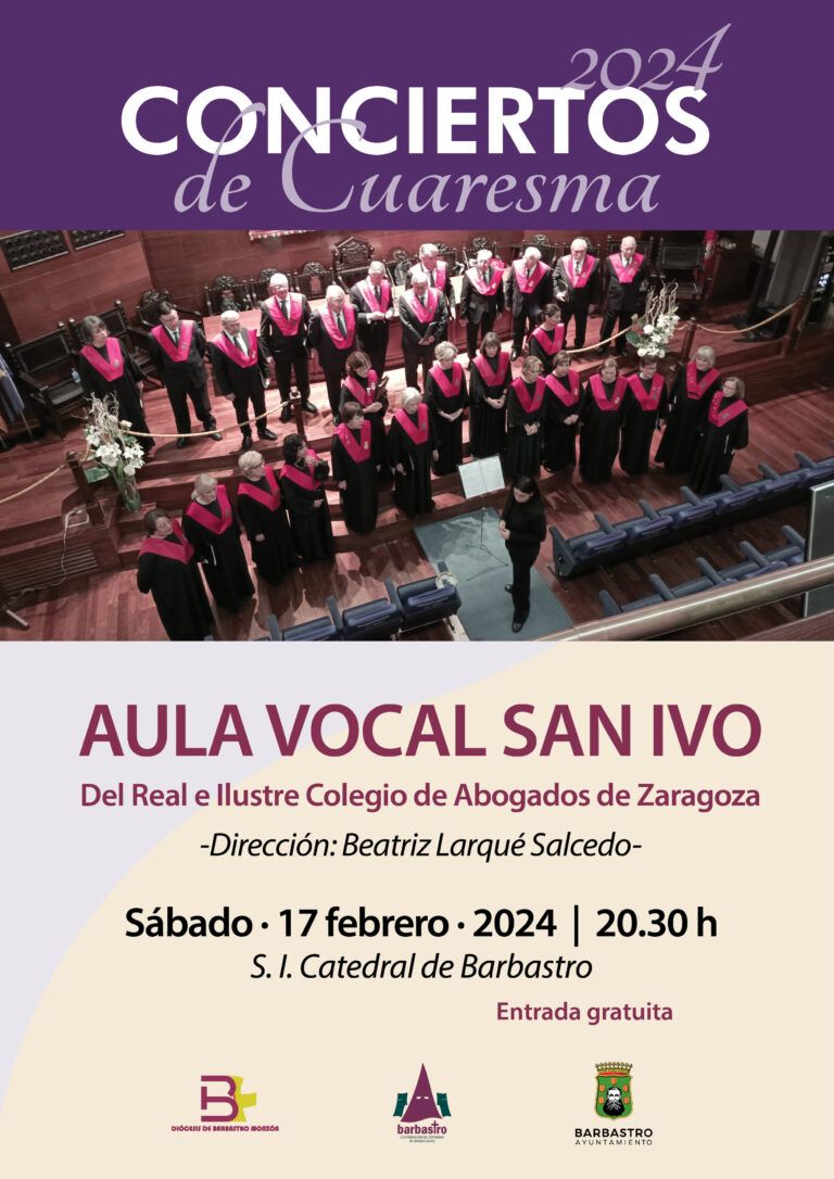 Conciertos de Cuaresma y Semana Santa en Barbastro