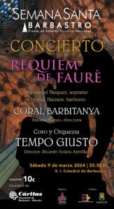 Conciertos de Cuaresma y Semana Santa en Barbastro 