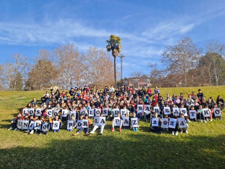 Los colegios de Barbastro celebran el Día de la Paz día de la paz barbastro