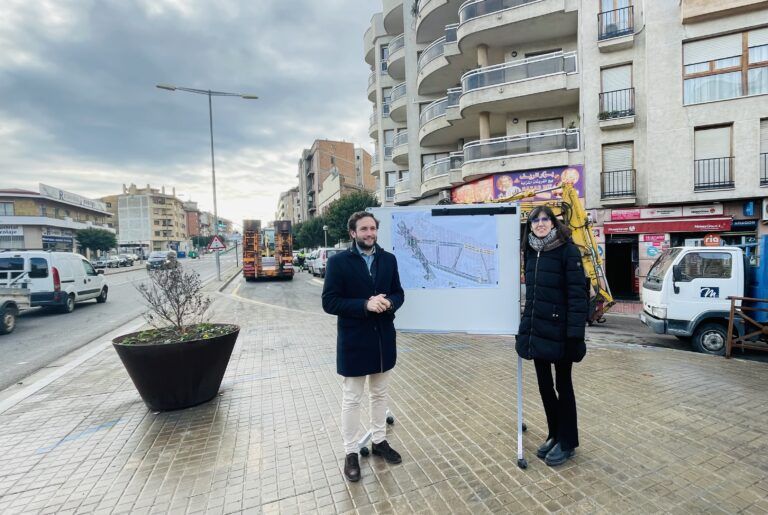 Nuevas reformas de las avenidas de Lérida y Goya en Monzón Reformas avenidas Lérida y Goya