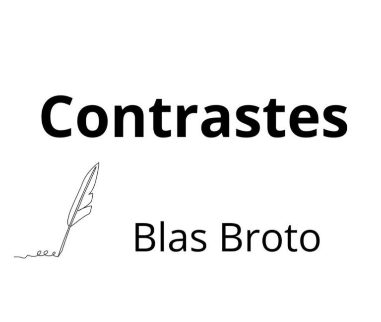 ‘Contrastes’, artículo de opinión de Blas Broto Blas Broto