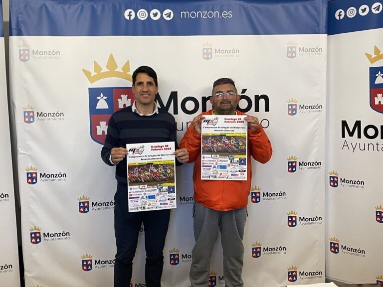 Monzón acogerá el Campeonato de Aragón de Motocross