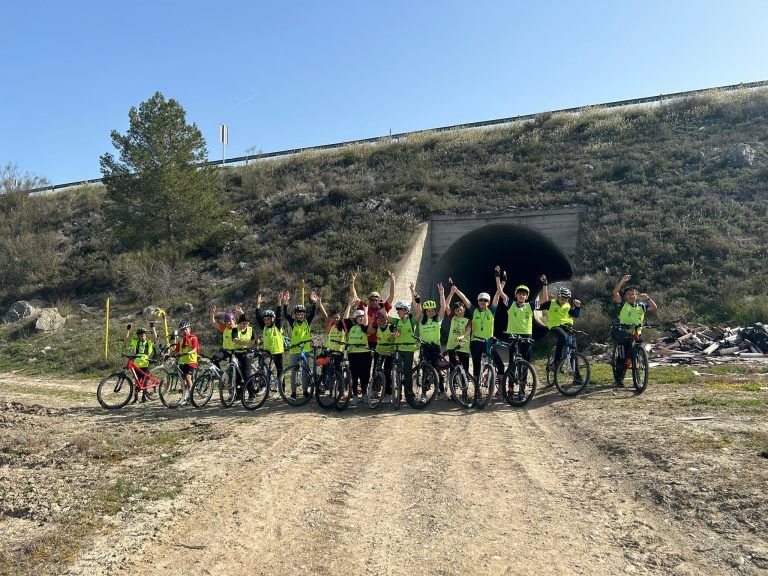 El programa Aula en Bici llega a Barbastro Aula Bici Barbastro