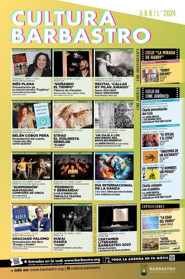 agenda barbastro abril