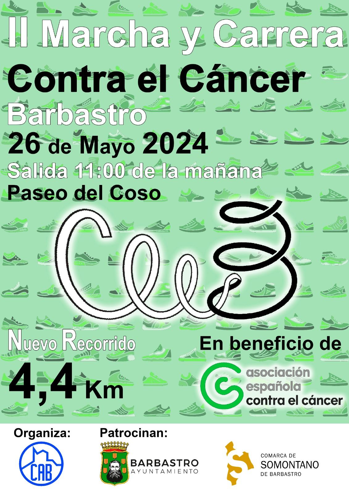 Marcha contra el cáncer Barbastro
