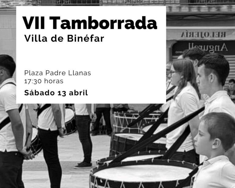 Los tambores y la literatura protagonizan la programación cultural de abril en Binéfar programación cultural abril Binéfar