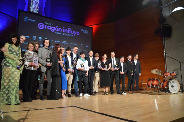 @ruralmetal20 de Teruel, mejor creador de contenidos de Aragón La Noche de la Influencia Monzón.