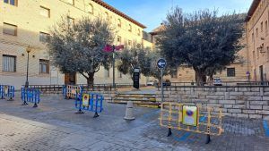 Plaza Constitución Barbastro. 