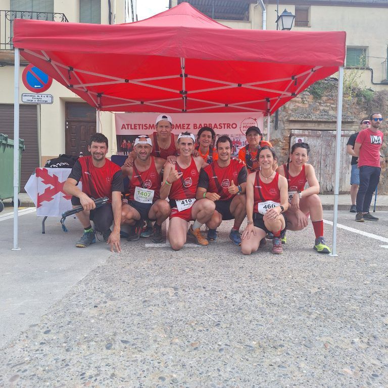 El Atletismo Pómez Barbastro destaca en la Trail Sierra de la Carrodilla de Estadilla Atletismo Pómez Barbastro