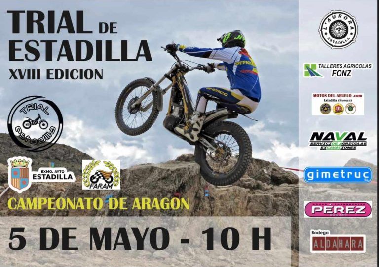 Estadilla celebra este domingo su XVIII Trial Trial de Estadilla