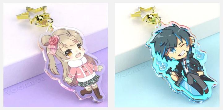 What Makes Vograce Clear Acrylic Keychains Durable? Acrylic Keychains