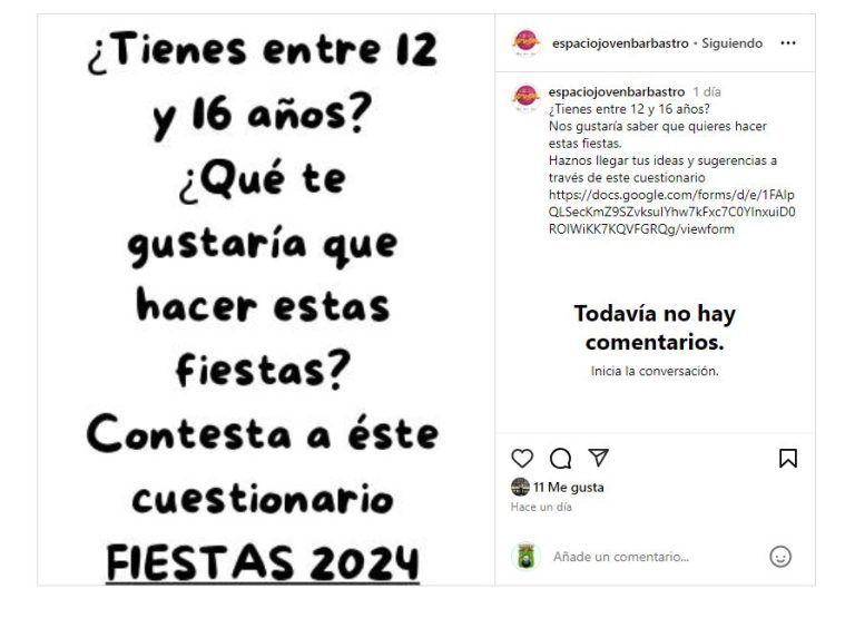 Encuesta jóvenes fiestas barbastro
