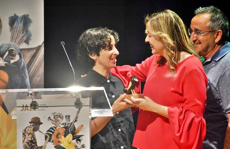 Clara Lai recibe el primer Premio ‘Jazz Barbastro’ en el inicio del IV festival dedicado a este género Jazz Barbastro’