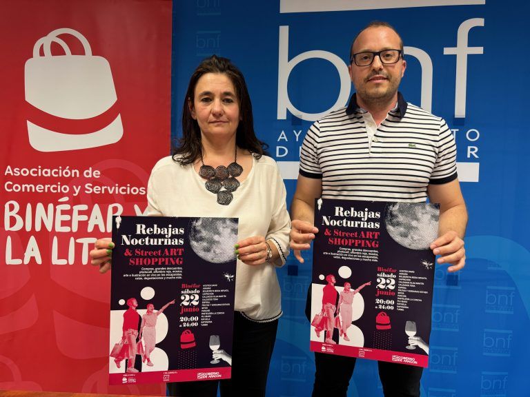 Binéfar celebrará este sábado la XVII edición de la Noche de las Rebajas Noche de las Rebajas Binéfar
