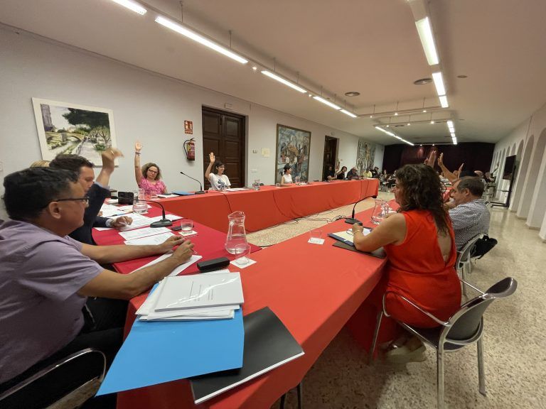 El Ayuntamiento de Monzón aprueba la cesión demanial a la DGA del terreno del futuro Instituto Pleno Monzón