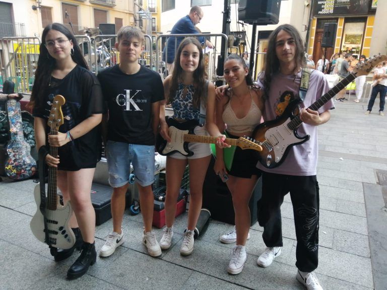 El Kombo 3 de la Escuela Municipal de Música y Danza Barbastro actúa esta tarde en el Polifonik Sound Kombo 3