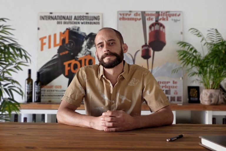 El cartel de las Fiestas de San Ramón, obra del diseñador barbastrense Pablo Sagarra cartel San Ramón
